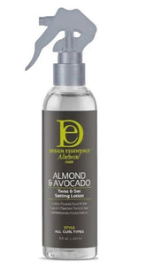 Design Essentials twist and set lotion